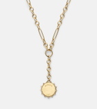 FoundRae Reverie Small 18kt gold pendant necklace with diamonds
