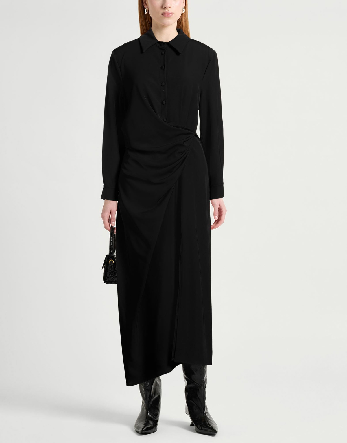 Berna Womens Maxi dress in Black