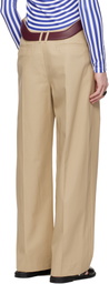 Jean Paul Gaultier Beige 'The Chino' Trousers