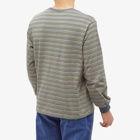 thisisneverthat Men's Long Sleeve Stripe T-Shirt in Grey