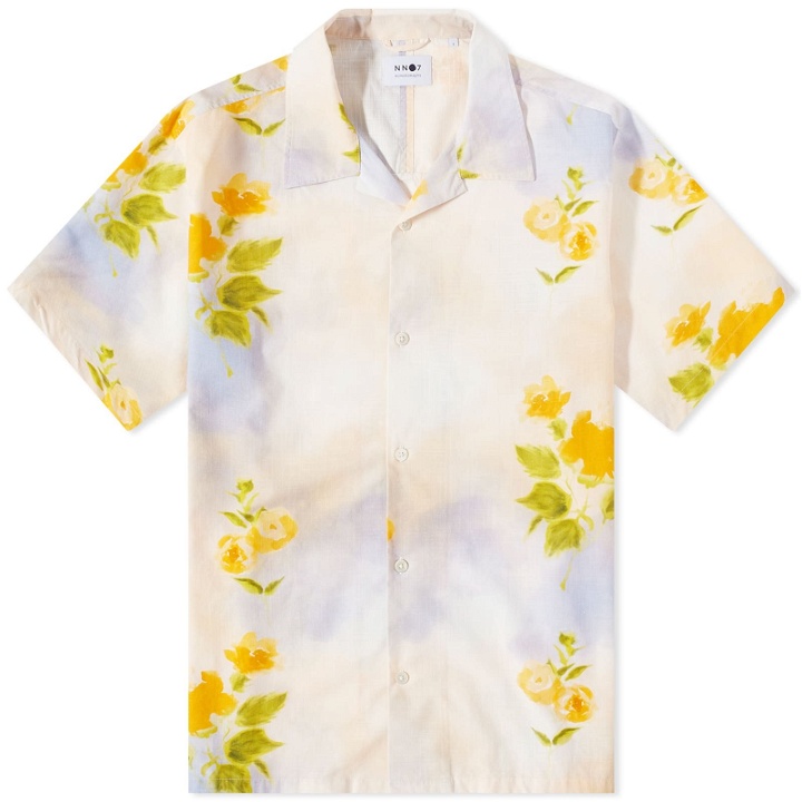 Photo: NN07 Men's Ole Floral Vacation Shirt in Multi Colour Print