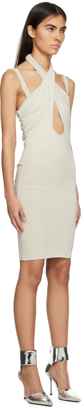 Han Kjobenhavn Beige Drape Minidress