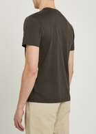 Sunspel Cotton T-shirt Dark Brown