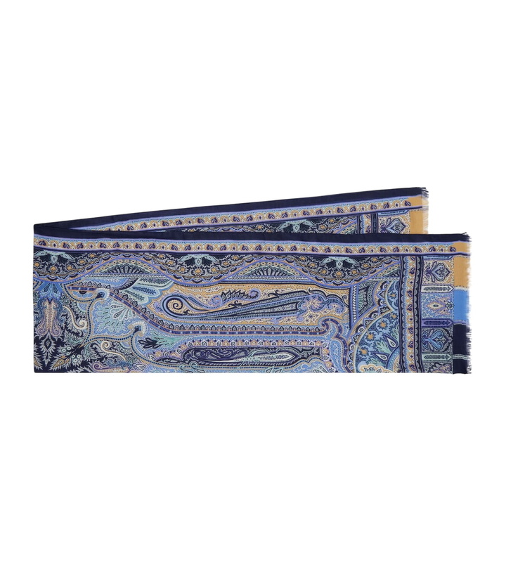 Photo: Etro Paisey printed scarf