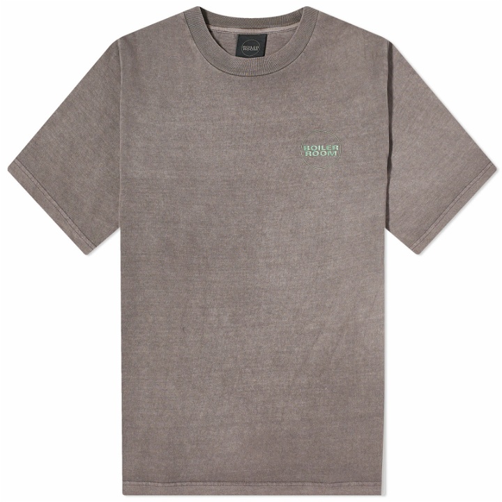 Photo: Boiler Room Men's Core Logo T-Shirt in Gravel