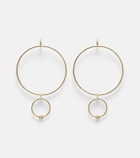 Spinelli Kilcollin Echo 18kt gold hoop earrings with diamonds