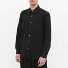 Portuguese Flannel Men's Teca Flannel Shirt in Black