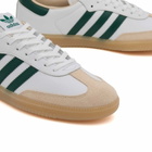 Adidas Samba OG in White/Collegiate Green