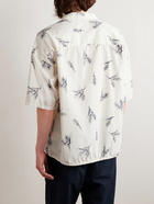 nanamica - Convertible-Collar Printed Cotton-Blend Shirt - White