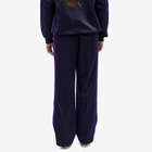 Needles Women's Poly Smooth Track Pant in Navy