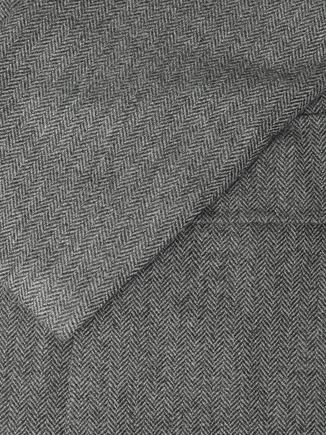 Ralph Lauren Purple label - Herringbone Wool Jacket - Gray