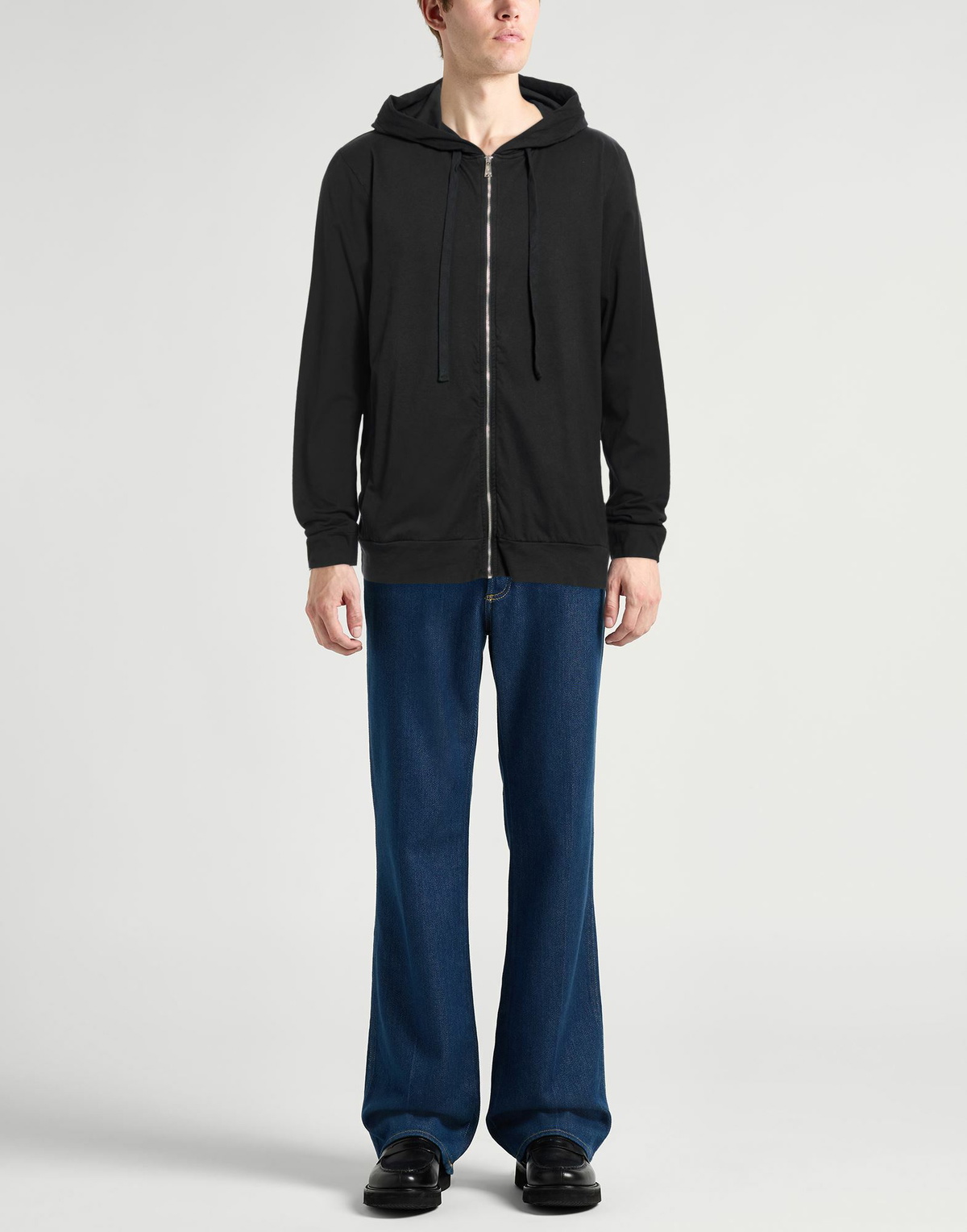 Crossley Mens Sweatshirt in Black