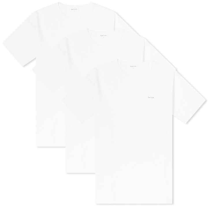 Photo: Paul Smith Men's T-Shirt - 3-Pack in White