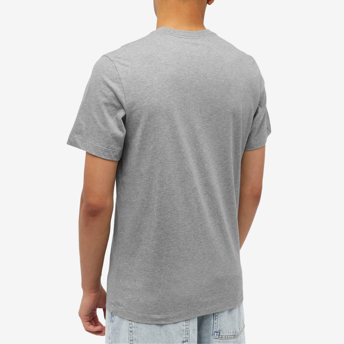Air Jordan Men's Air Stretch T-Shirt in Carbon Heather/White