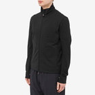 Moncler Grenoble Men's Tech Zip Knit Jacket in Black