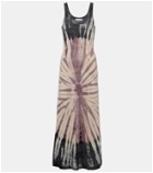 Gabriela Hearst Beca tie-dye cashmere and silk maxi dress