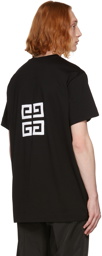 Givenchy Black 4G Embroidered Oversized T-Shirt