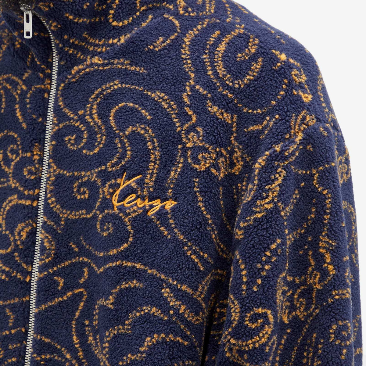 KENZOエスニックジャケット Kenzo Men's Star Tiger Fleece in Blue Kenzo