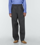 The Row - Barna tapered wool and silk pants