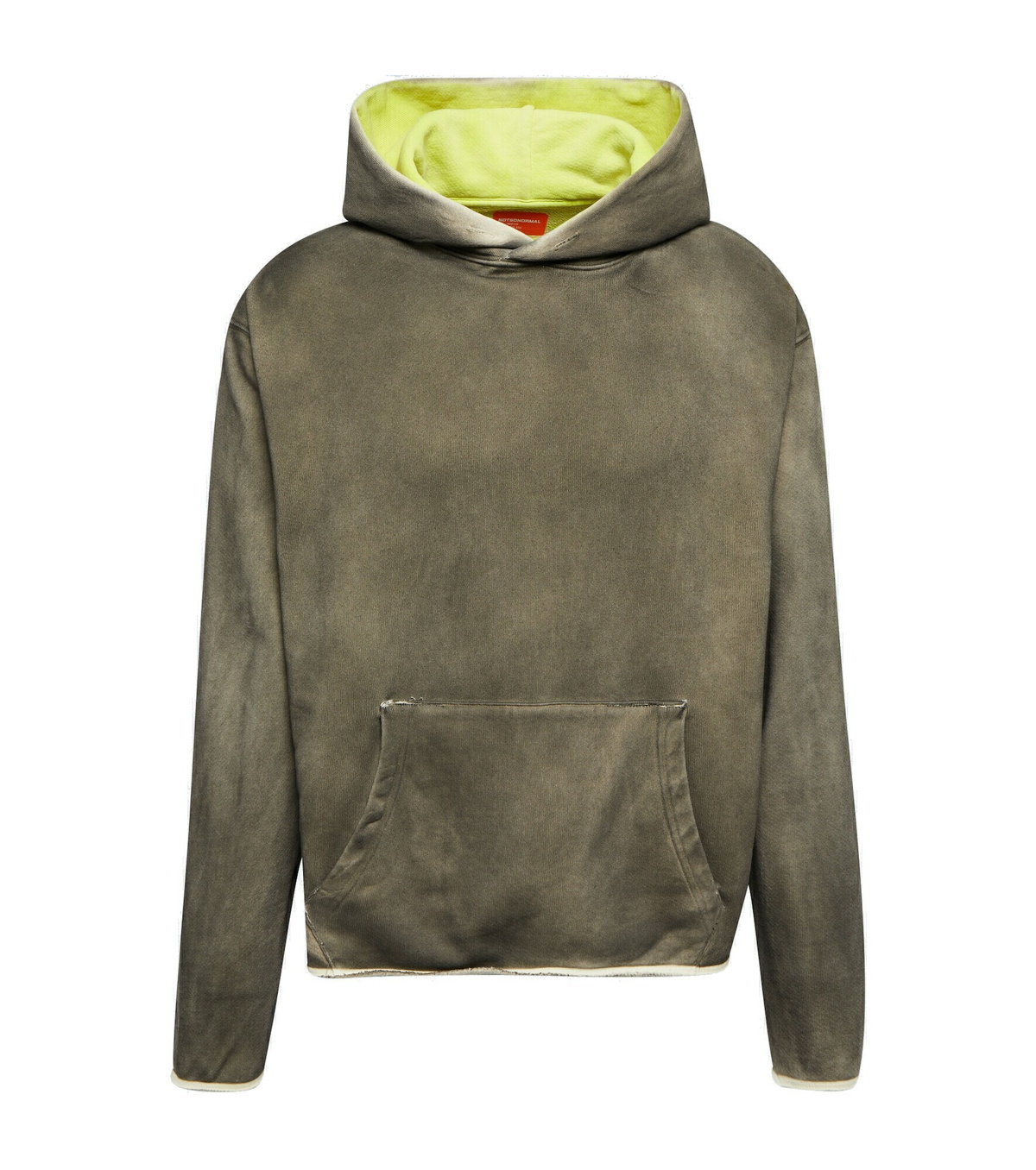 NotSoNormal - Last Nights cotton jersey hoodie NOTSONORMAL