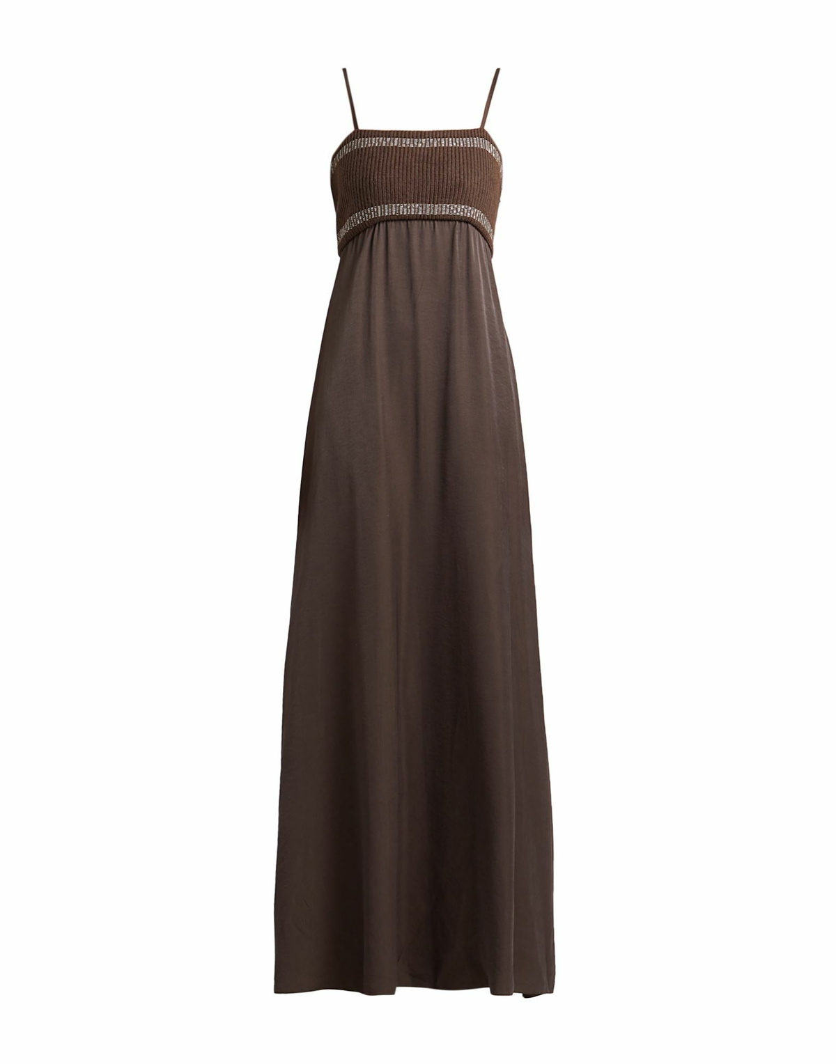 Peserico Womens Maxi dress Dark in Brown
