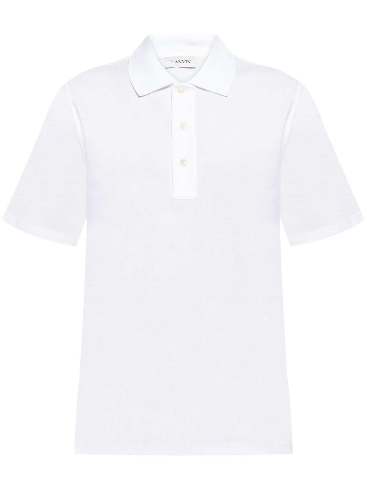 Lanvin Regular Polo in White