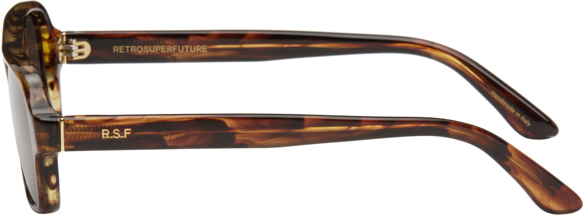 RETROSUPERFUTURE Brown Vico Sunglasses