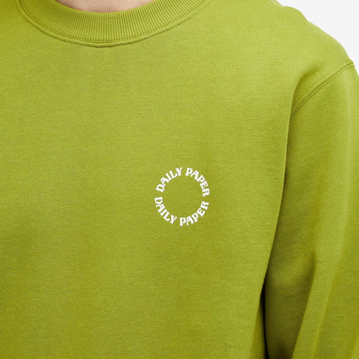 Daily Paper Men's Orbit Sweatshirt in Cardamom Green