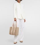 Chloé Woody Medium canvas tote bag