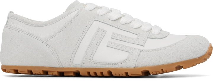 Photo: Balmain Off-White Racer 45 Sneakers