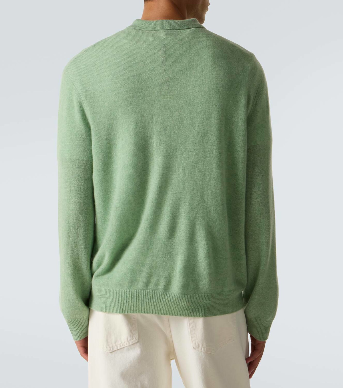 Le Kasha Crete cashmere polo sweater