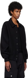 JACQUEMUS Black 'The Feltro' Bomber Jacket