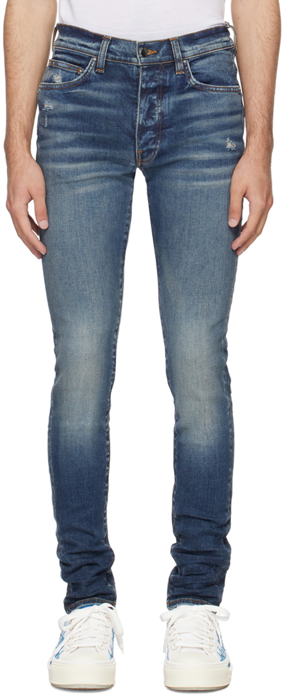 AMIRI Indigo Stack Jeans Amiri