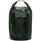 Jil Sander Green Roll Top Backpack