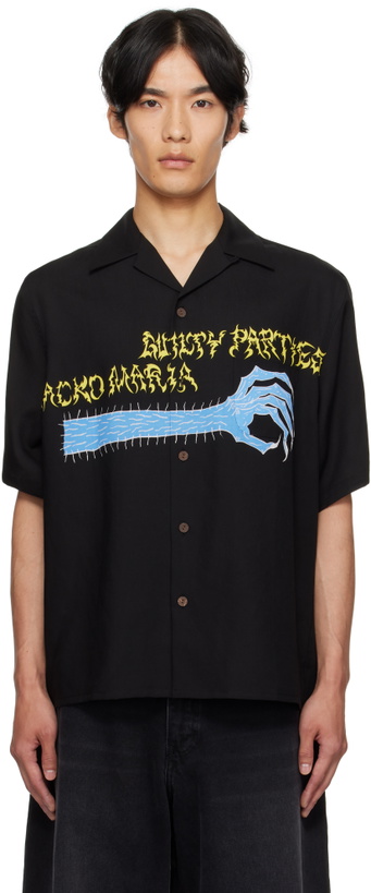 Photo: WACKO MARIA Black NECKFACE Edition S/S Shirt