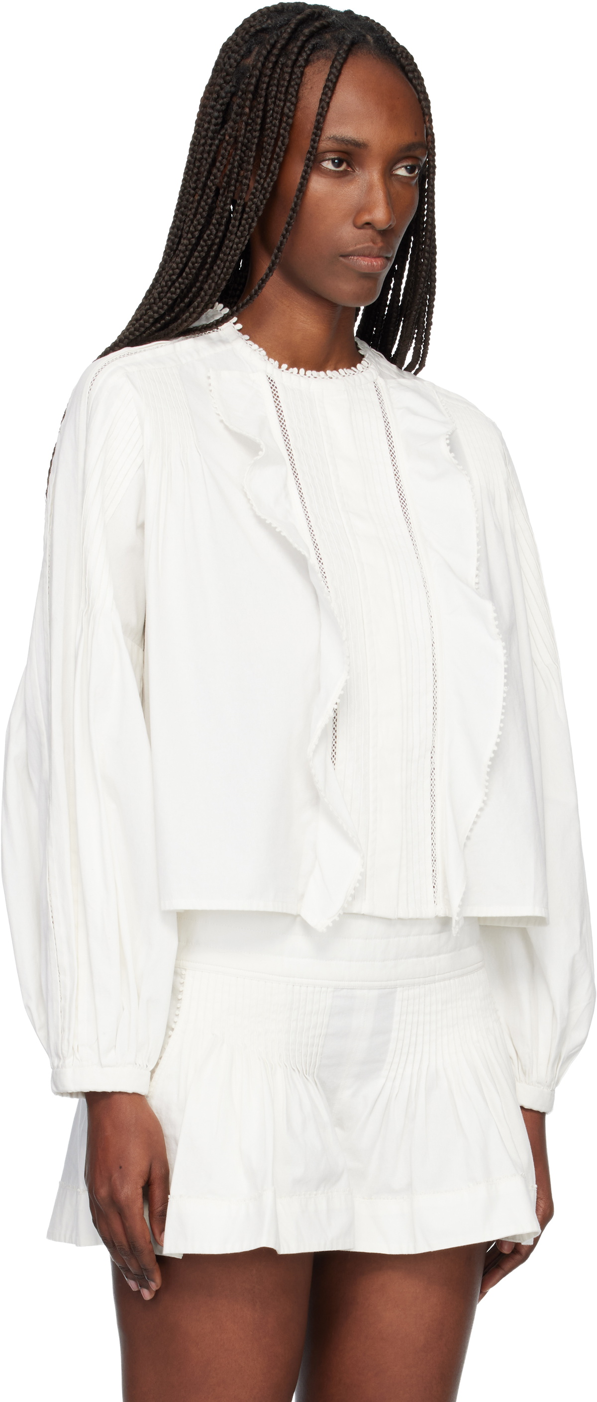 Isabel Marant White Cubraly Shirt