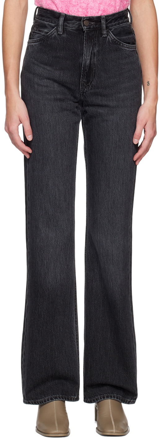 Acne Studios Black Regular-Fit 1977 Jeans Acne Studios