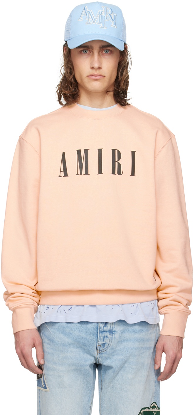 Photo: AMIRI Pink Core Sweatshirt