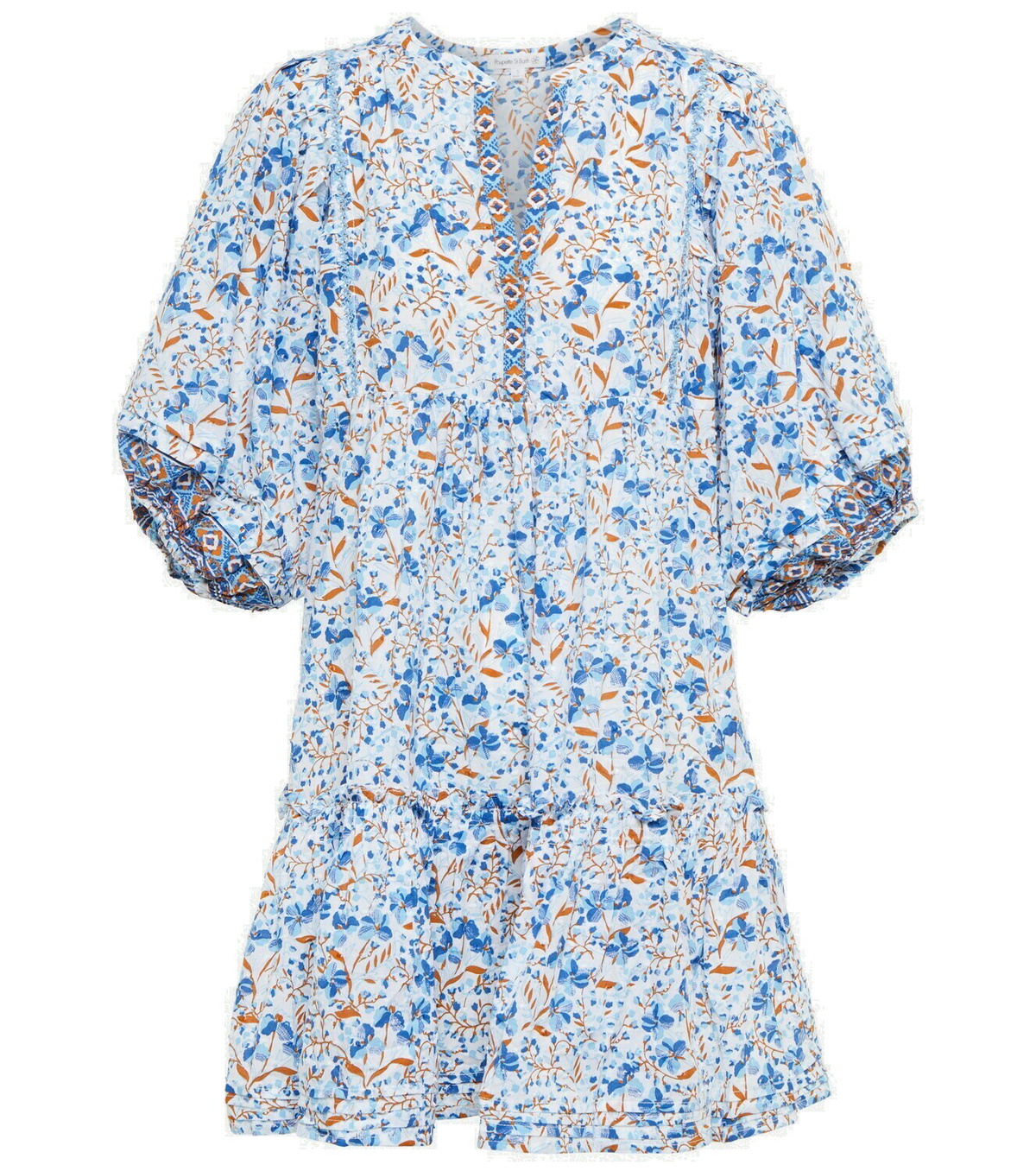 Photo: Poupette St Barth Aria floral cotton minidress