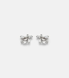 Suzanne Kalan Classic 18kt white gold (750/1000) stud earrings with diamonds