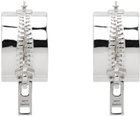 Acne Studios Silver Hoop Earrings
