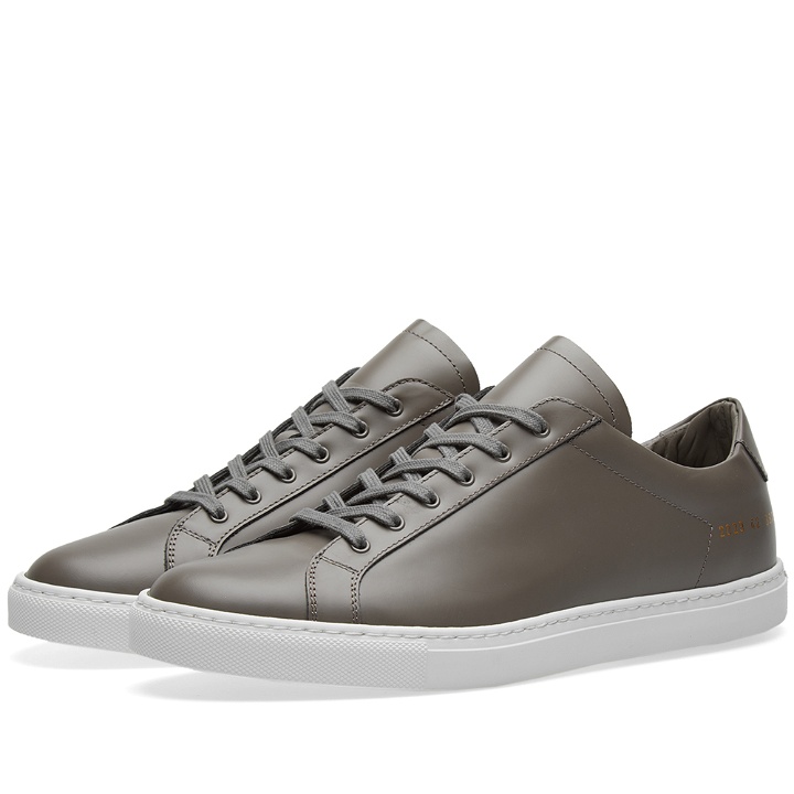 Photo: Common Projects Retro Low Boxed Leather