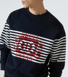 Gucci Logo cotton jersey sweatshirt