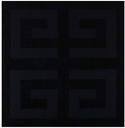 Givenchy Black Logo Square Towel