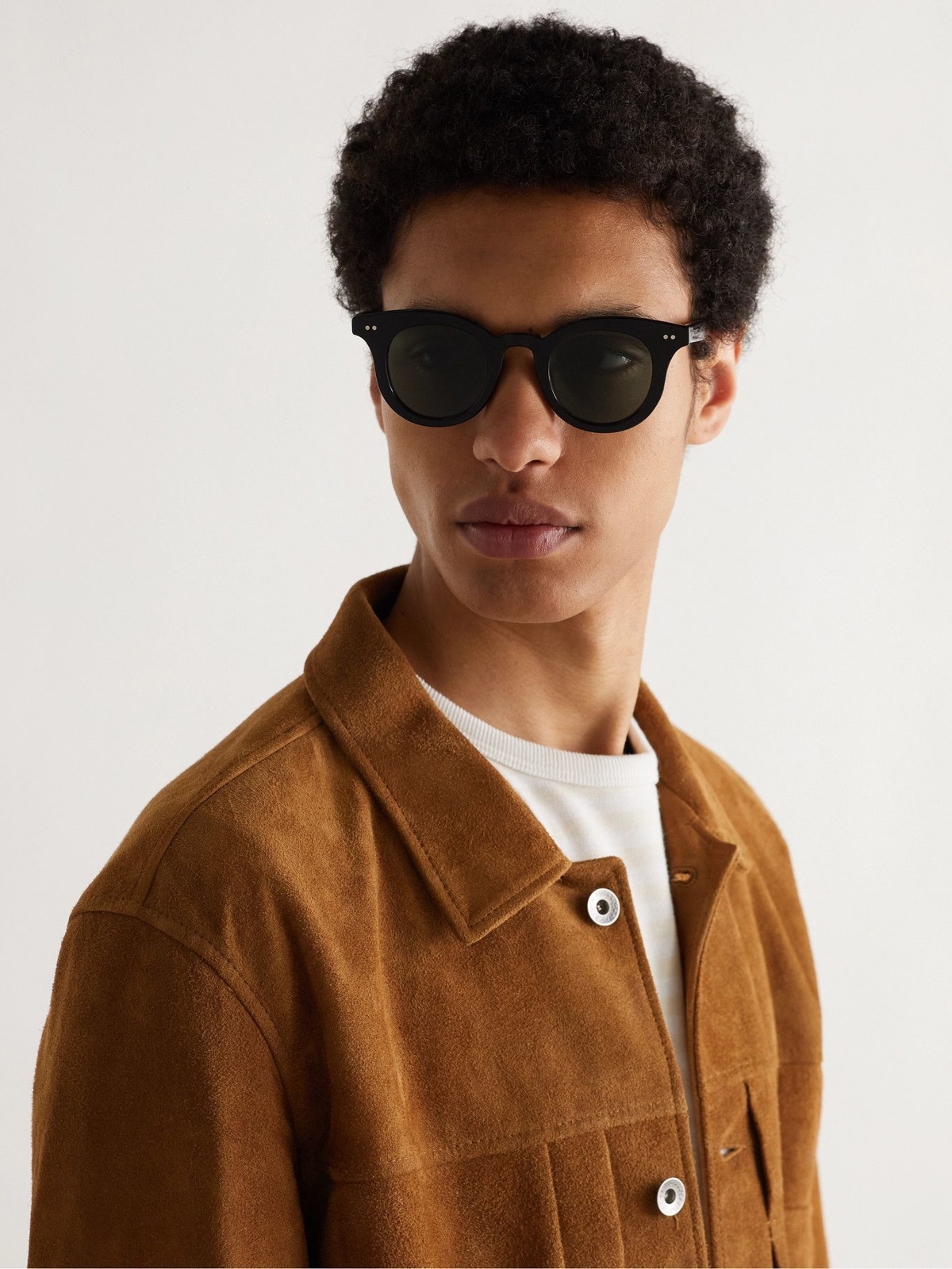 NATIVE SONS - Merrimack Round-Frame Acetate Sunglasses Native Sons