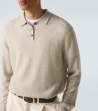 Le Kasha Crete cashmere polo sweater