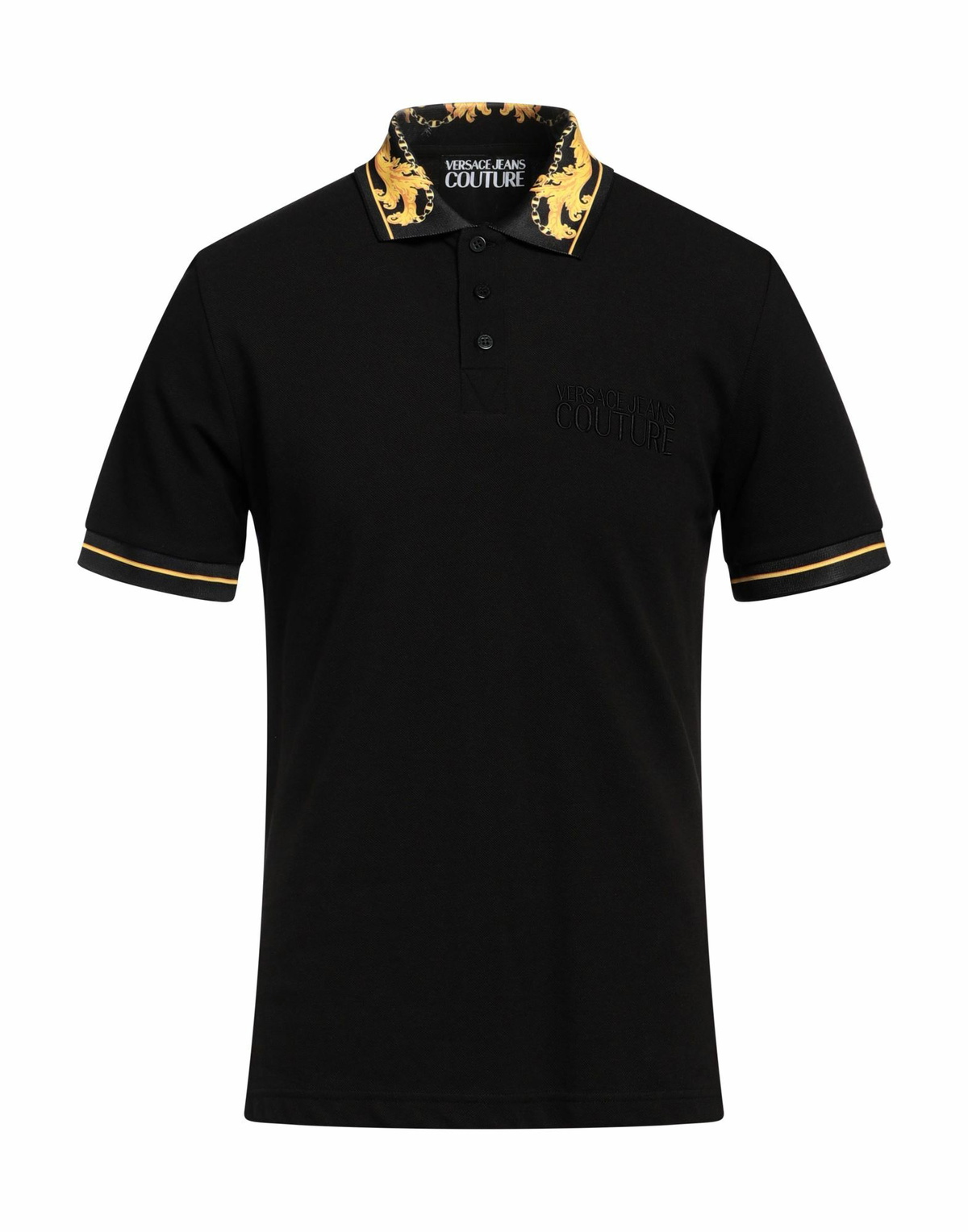 Versace Jeans Couture Mens Polo shirt in Black