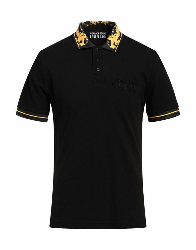 Photo: Versace Jeans Couture Mens Polo shirt in Black