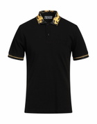Versace Jeans Couture Mens Polo shirt in Black