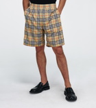 Burberry - Vintage check swim shorts